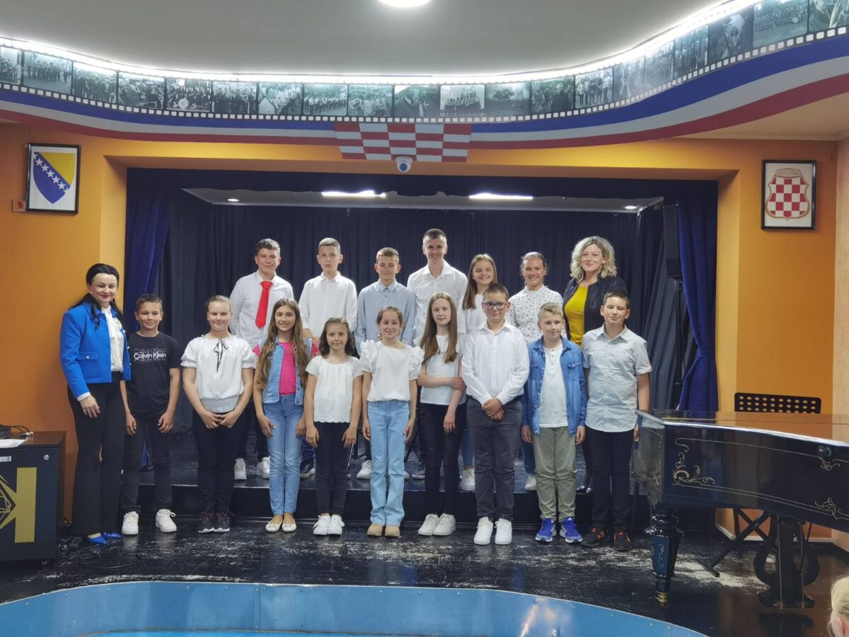 Održan interni koncert odsjeka harmonike Osnovne glazbene škole