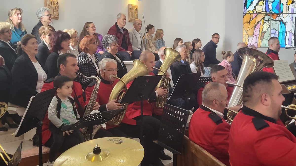 Limena glazba ,,Lašva” Nova Bila sudjelovala u uskrsnoj misi u Novoj Biloj