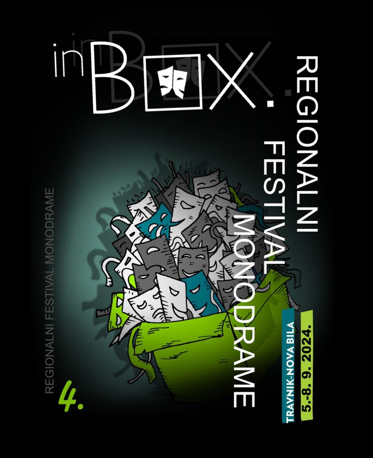 Objavljen program 4. Regionalnog festivala monodrame inBox (5. – 8. rujna 2024.)