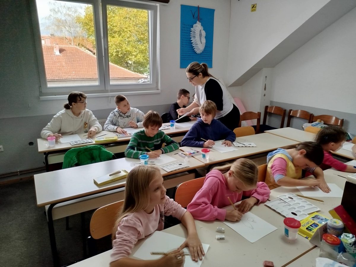 Pokrenuta ,,Radionica kreativnih ruku”, likovna radionica za djecu.