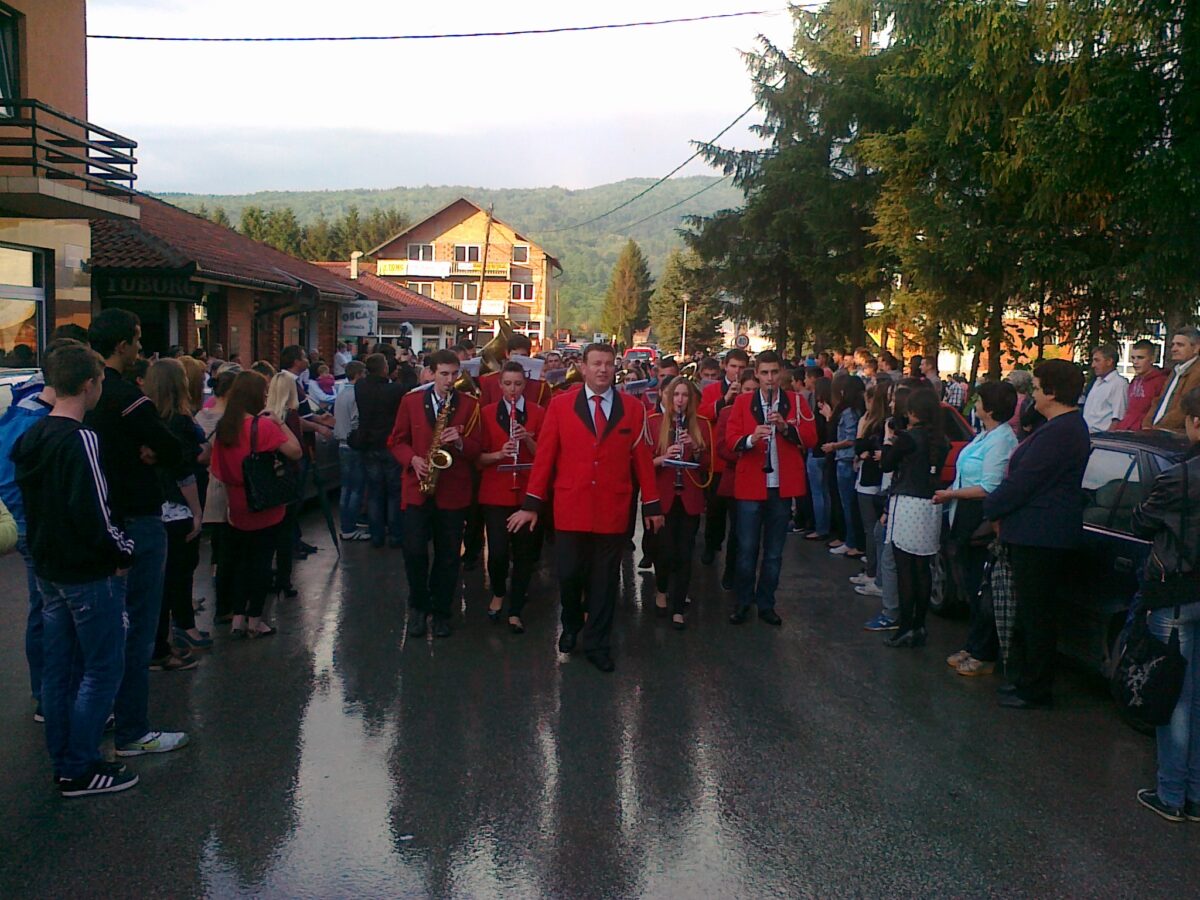 Limena glazba “Lašva” na maturi u Busovači